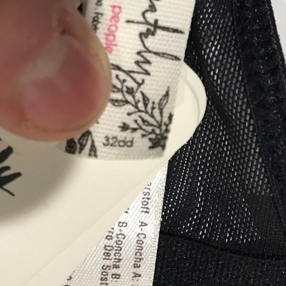 NWT FP 32DD Navy Crimson Clover Underwire Bra - Picture 4 of 6